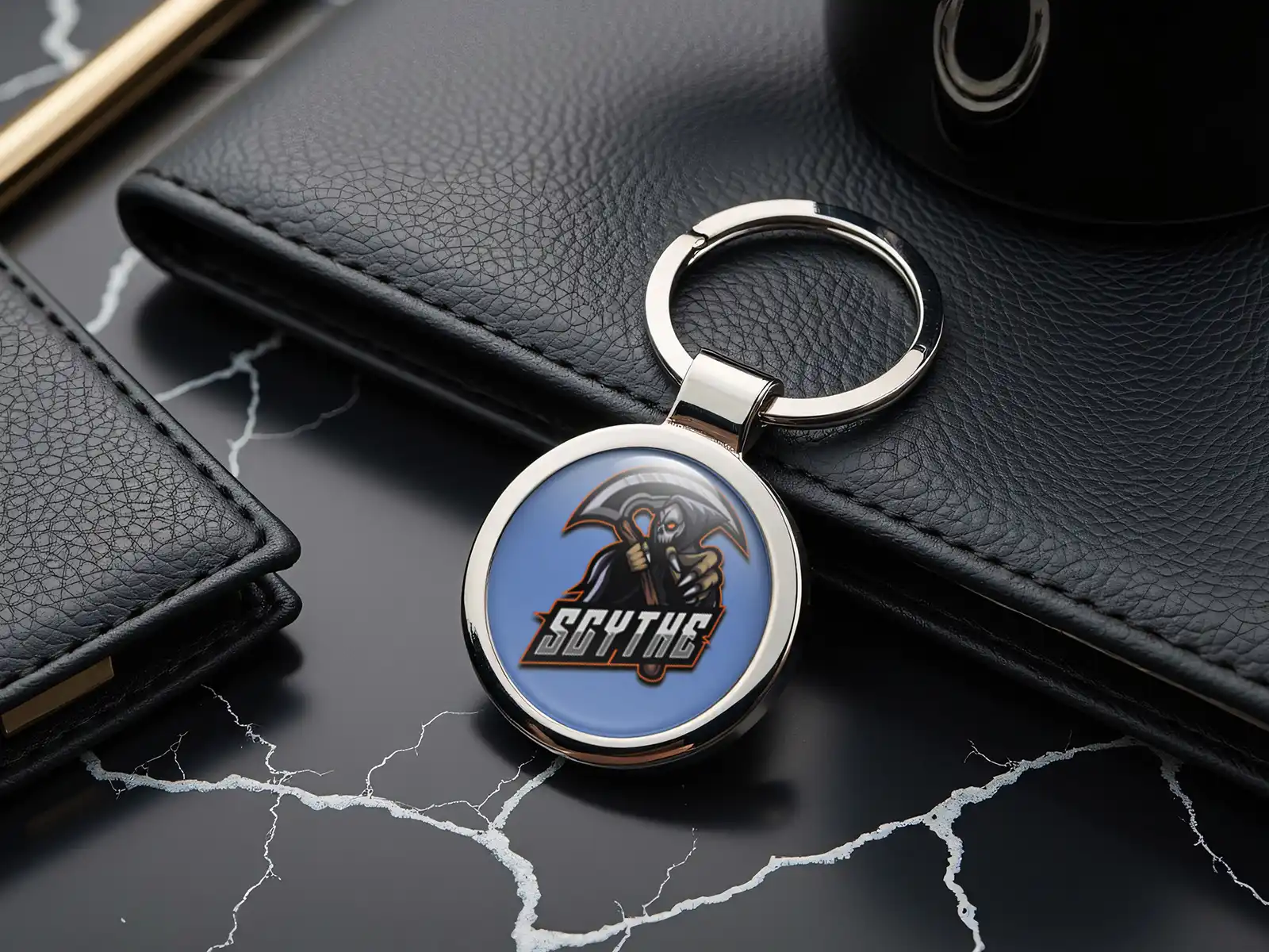 Keyfob Key Holder Universal Sturdy Metallic